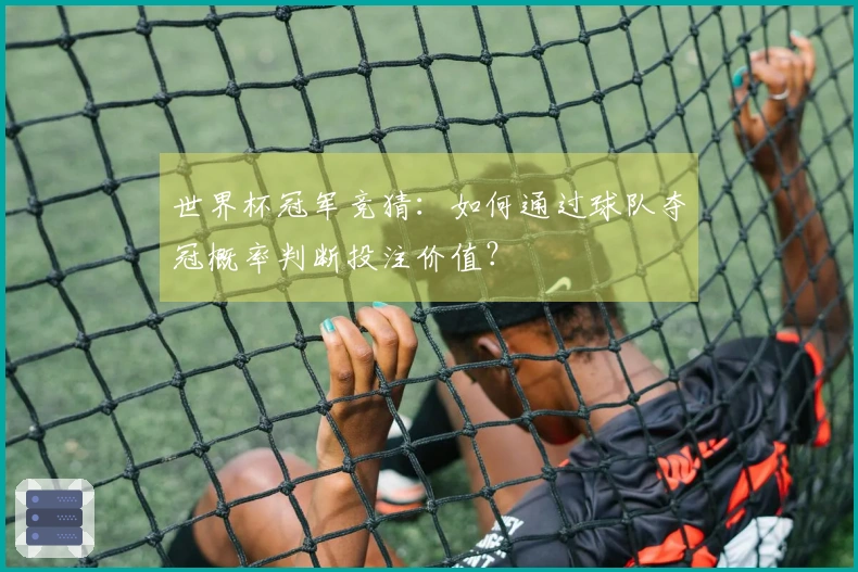 世界杯冠军竞猜：如何通过球队夺冠概率判断投注价值？