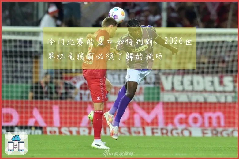 冷门比赛的盘口如何判断，2026世界杯竞猜前必须了解的技巧