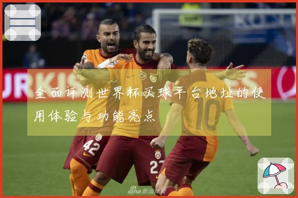 全面评测世界杯买球平台地址的使用体验与功能亮点